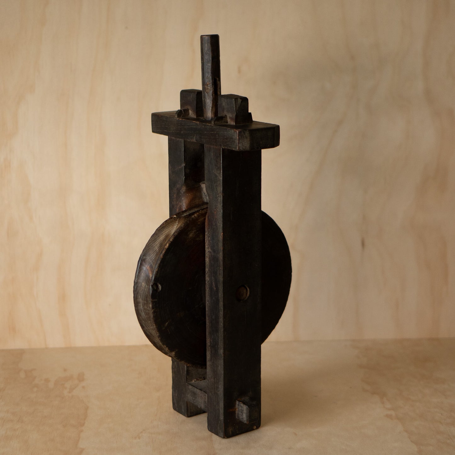 Antique Japanese Well Pulley wheel Ido Kassha