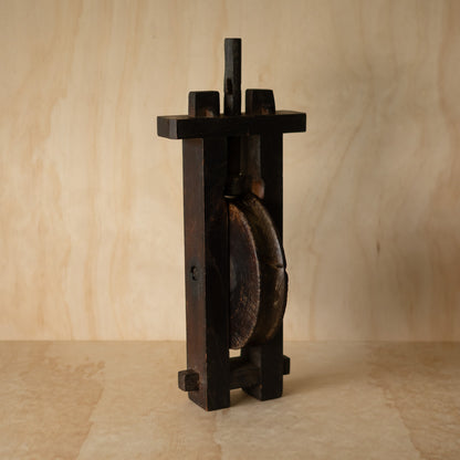 Antique Japanese Well Pulley wheel Ido Kassha