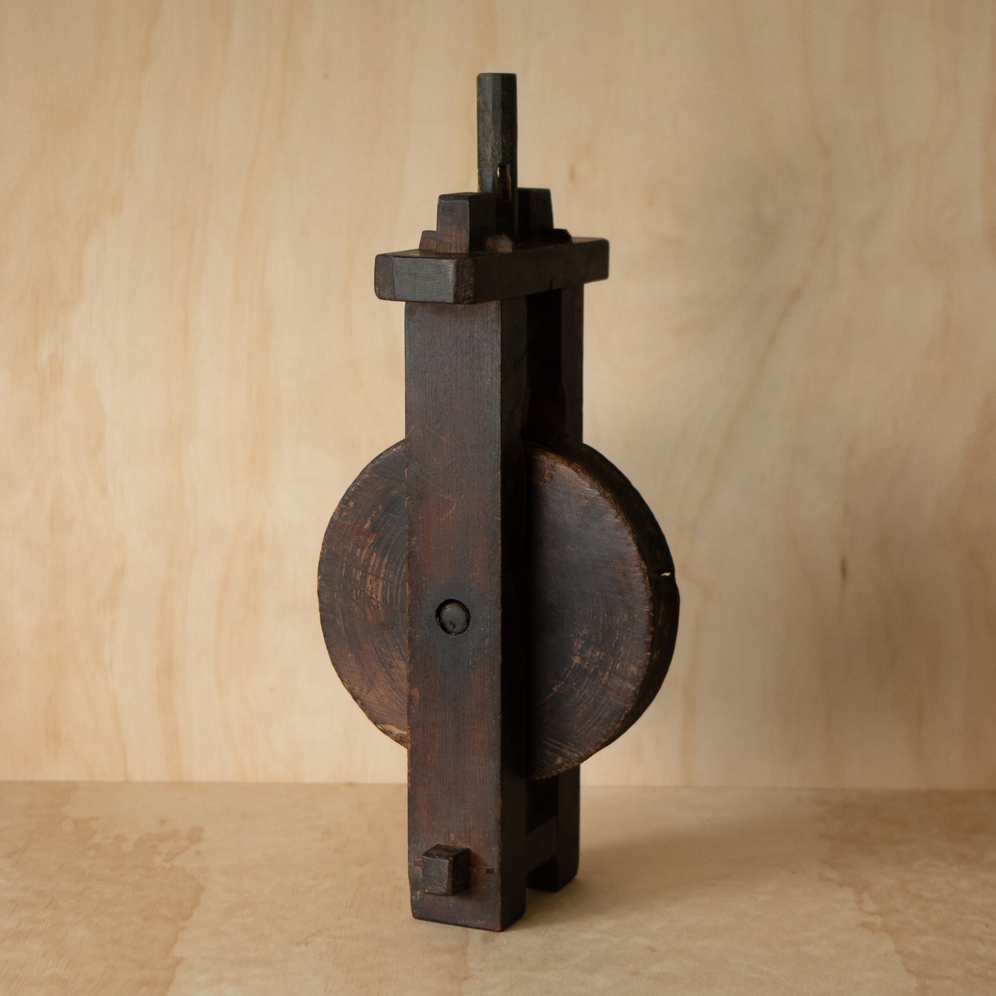 Antique Japanese Well Pulley wheel Ido Kassha