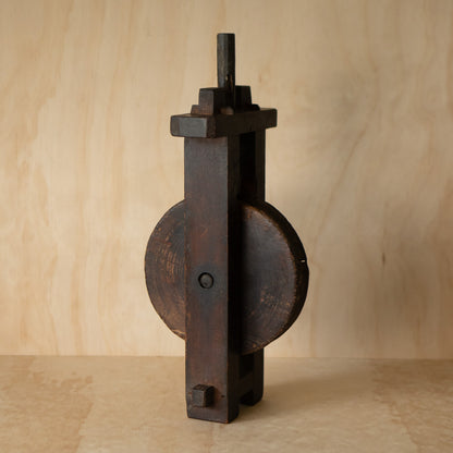 Antique Japanese Well Pulley wheel Ido Kassha