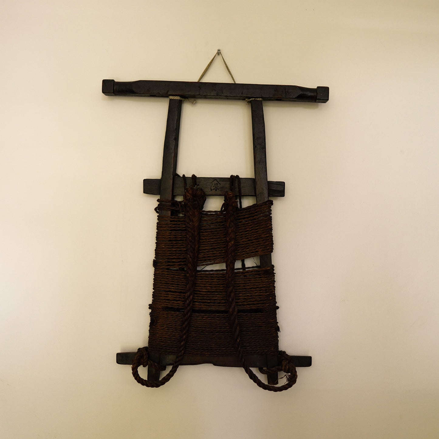 Antique Japanese Farmers Shoiko Backpack