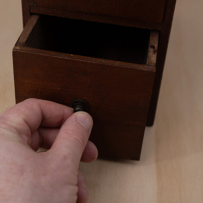 Antique Japanese small 2 drawer box Ko - Bako