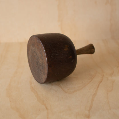 Antique Japanese Wooden Straw Hammer - Tataki