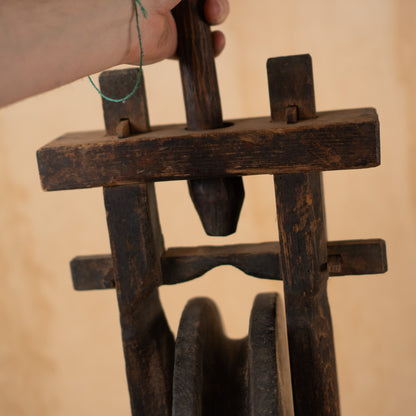 Antique Japanese Well Pulley wheel Ido Kassha