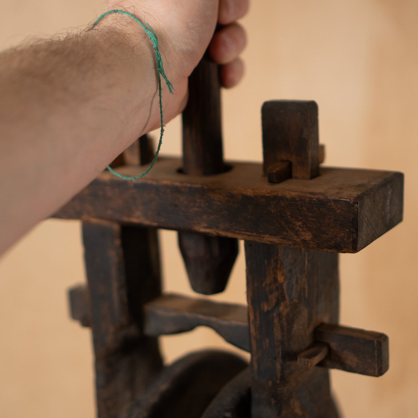 Antique Japanese Well Pulley wheel Ido Kassha