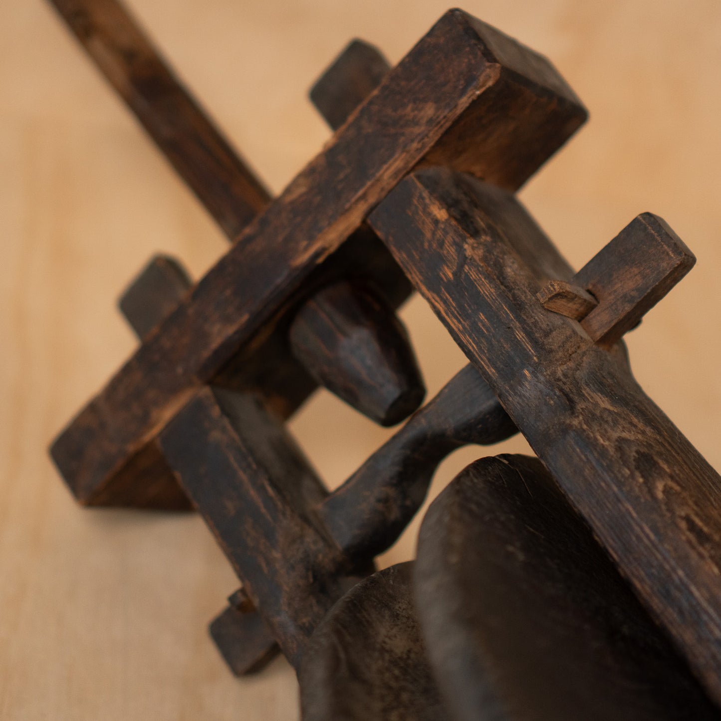 Antique Japanese Well Pulley wheel Ido Kassha