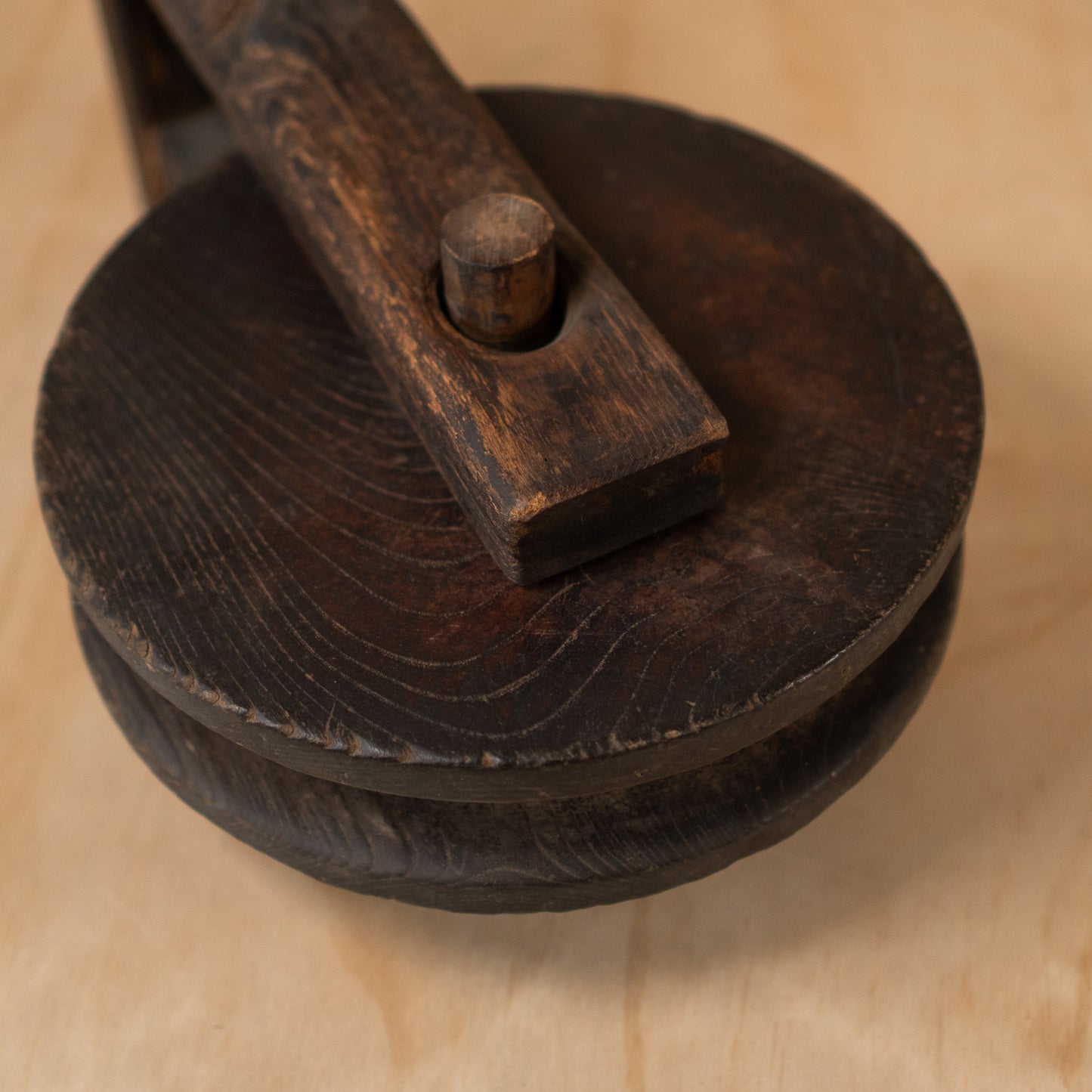 Antique Japanese Well Pulley wheel Ido Kassha