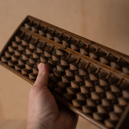 Antique Japanese wooden Abacus - Soroban