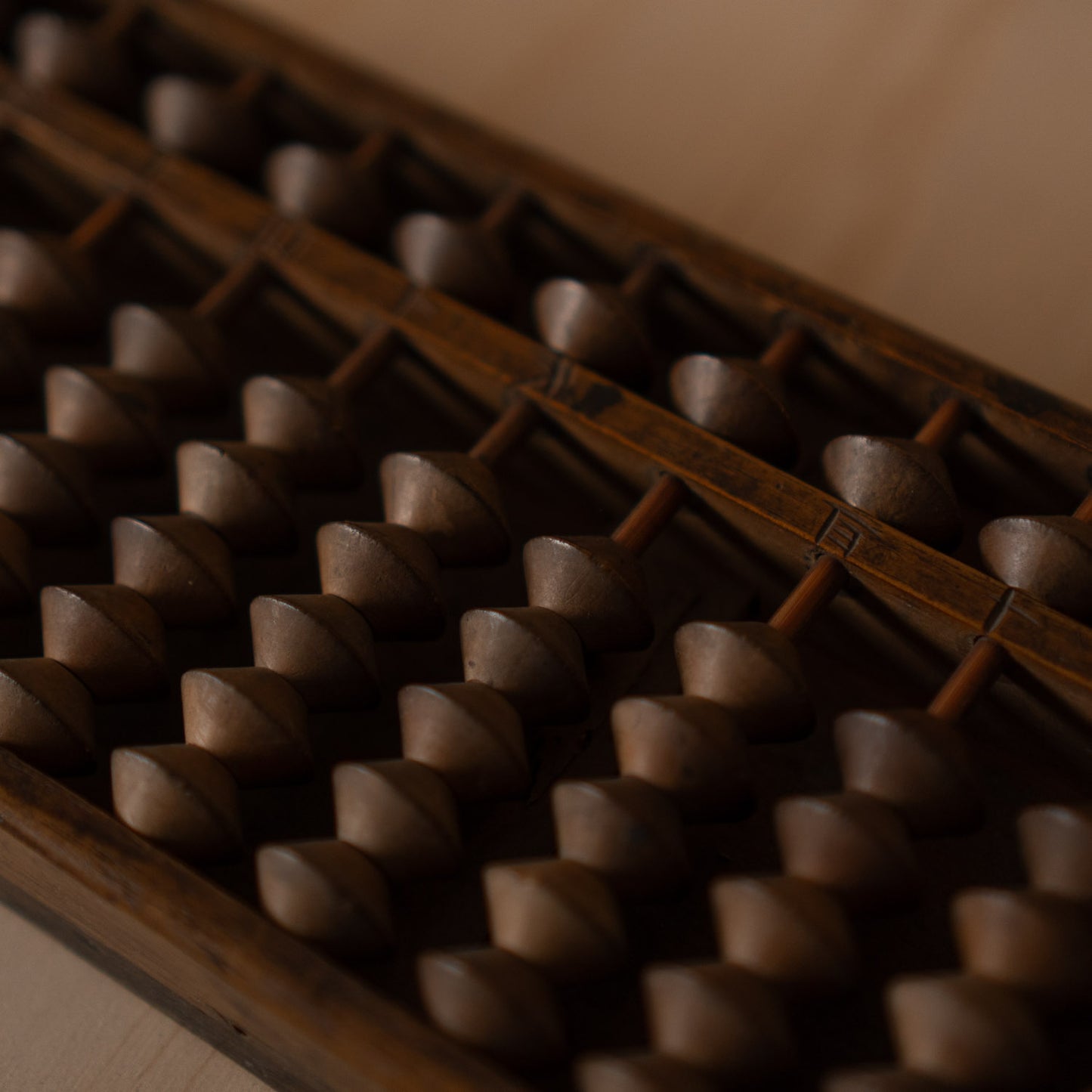 Antique Japanese wooden Abacus - Soroban