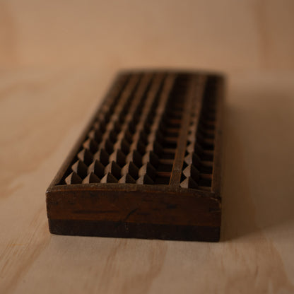 Antique Japanese wooden Abacus - Soroban