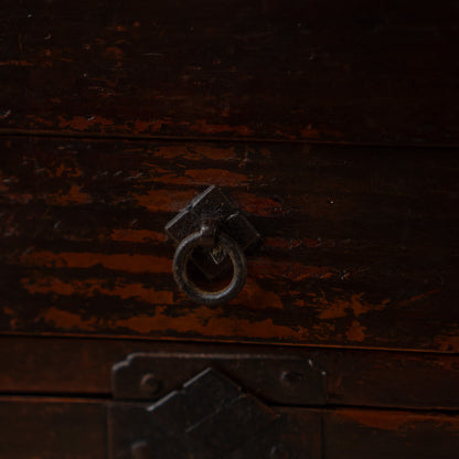 Antique Japanese Suzuri Bako Calligraphy Box