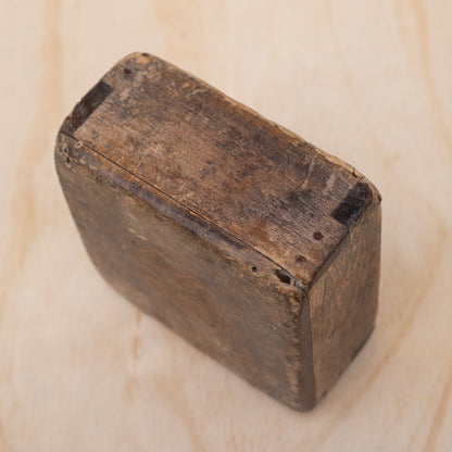 Antique Japanese Wood Masu Box Rice Measure
