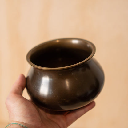 Vintage Japanese Bronze Kensui - Tea Ceremony Water bowl