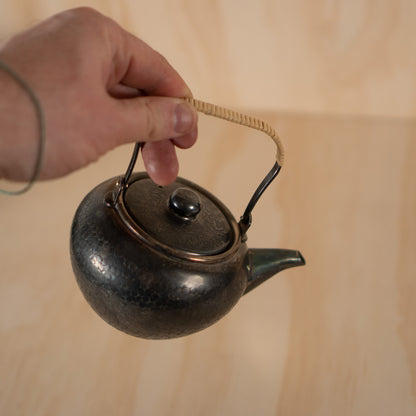 Small Antique Chinese Silver plate teapot