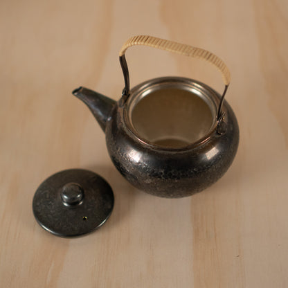 Small Antique Chinese Silver plate teapot