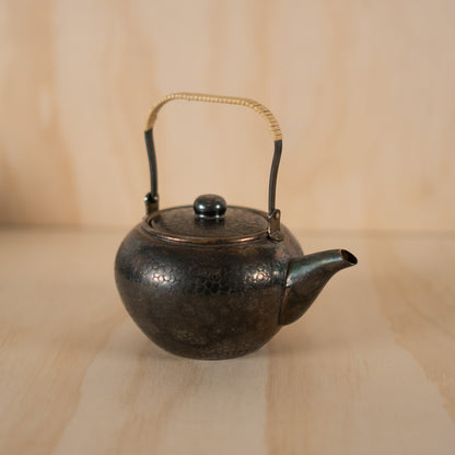 Small Antique Chinese Silver plate teapot