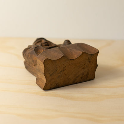 Antique Japanese Carved Ebisu Figure - 03