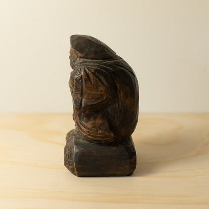 Antique Japanese Carved Daikoku - 05