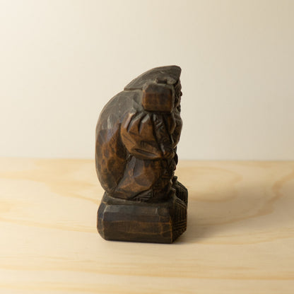 Antique Japanese Carved Daikoku - 05