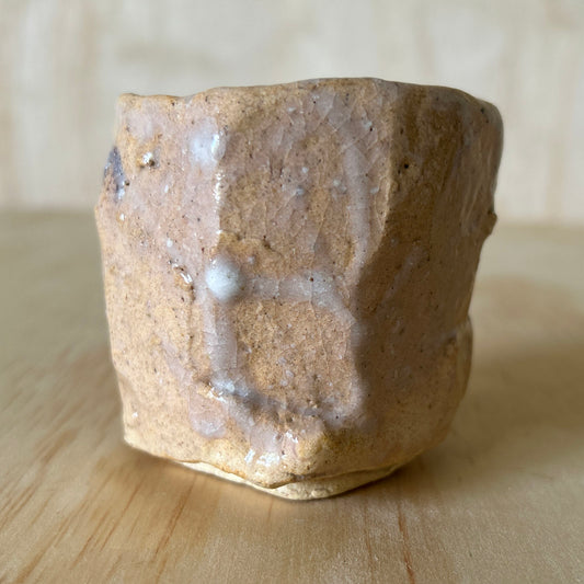 Don Ricardo Ceramic Peach glaze sake cup