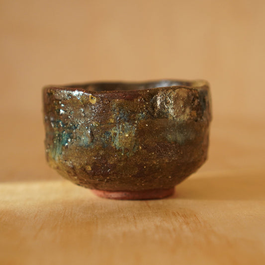 Don Ricardo Dark Ash Glazed Yunomi Tea cup