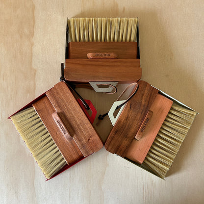 Dulton Dustpan and Brush - 3 colours