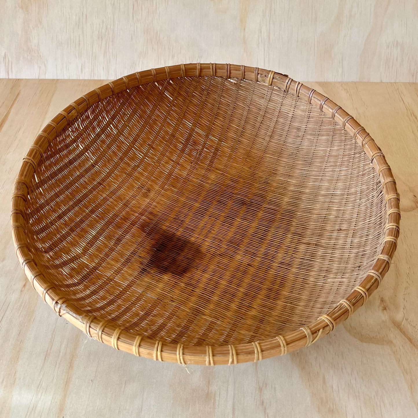 Extra Large Vintage Japanese Strainer Basket - Zaru