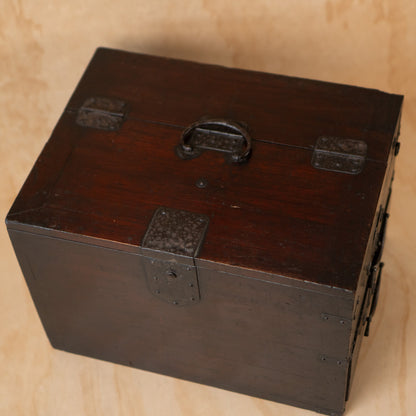 Antique Japanese Extra Large Te-bunko/ Suzuri Bako Writing box