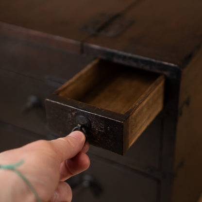 Antique Japanese Extra Large Te-bunko/ Suzuri Bako Writing box