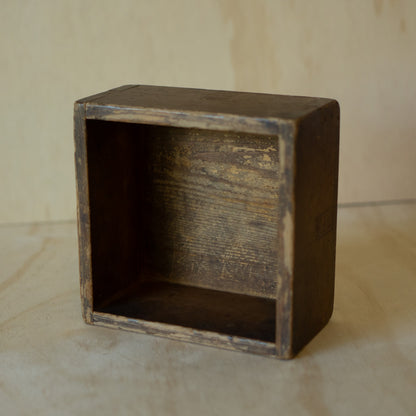 Antique Japanese Wood Masu Box Rice Measure - gogomasu