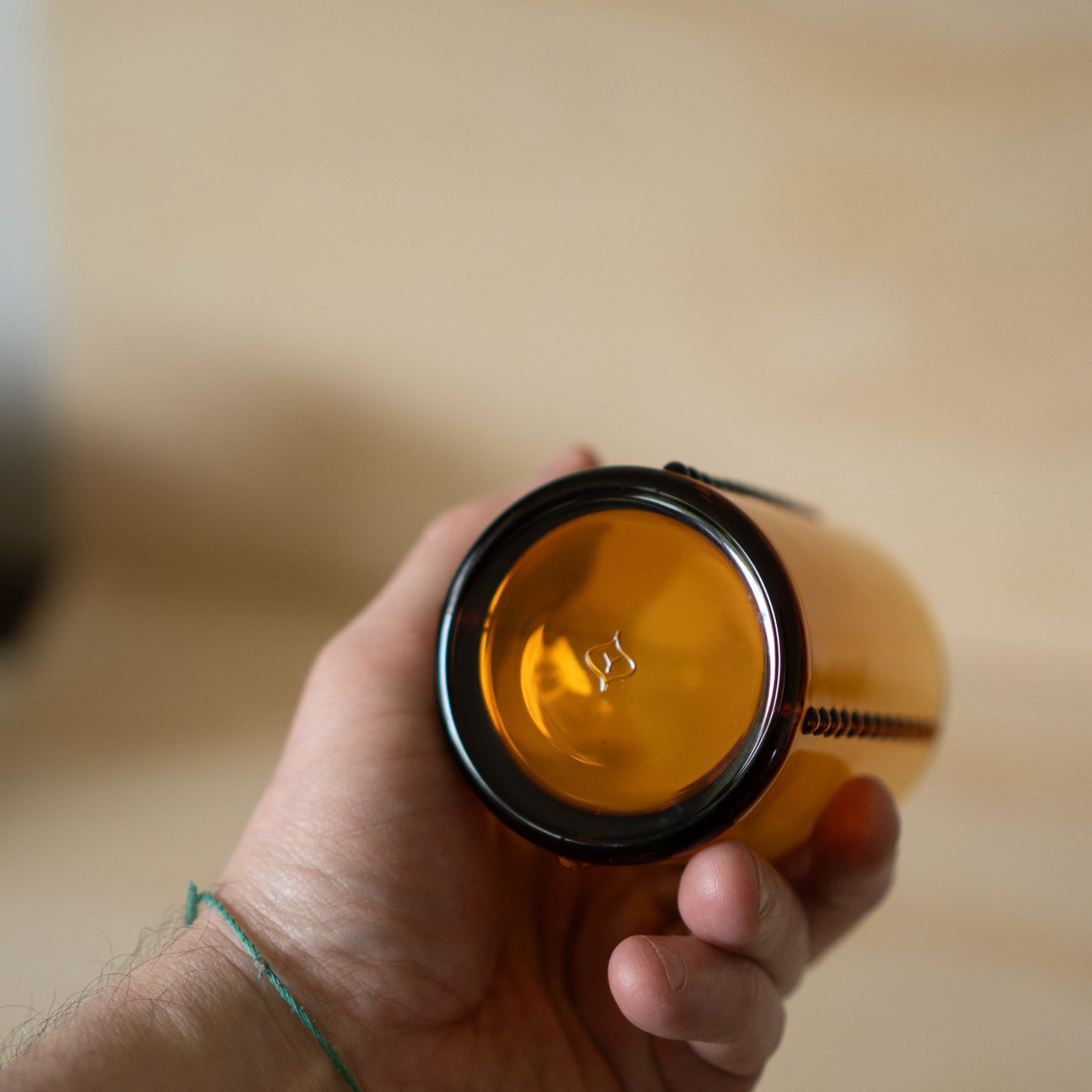 Hirota Glass - Sori Yanagi design Y Glass Tumbler - Amber