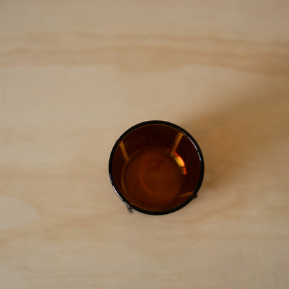 Hirota Glass - Sori Yanagi design Y Glass Tumbler - Amber