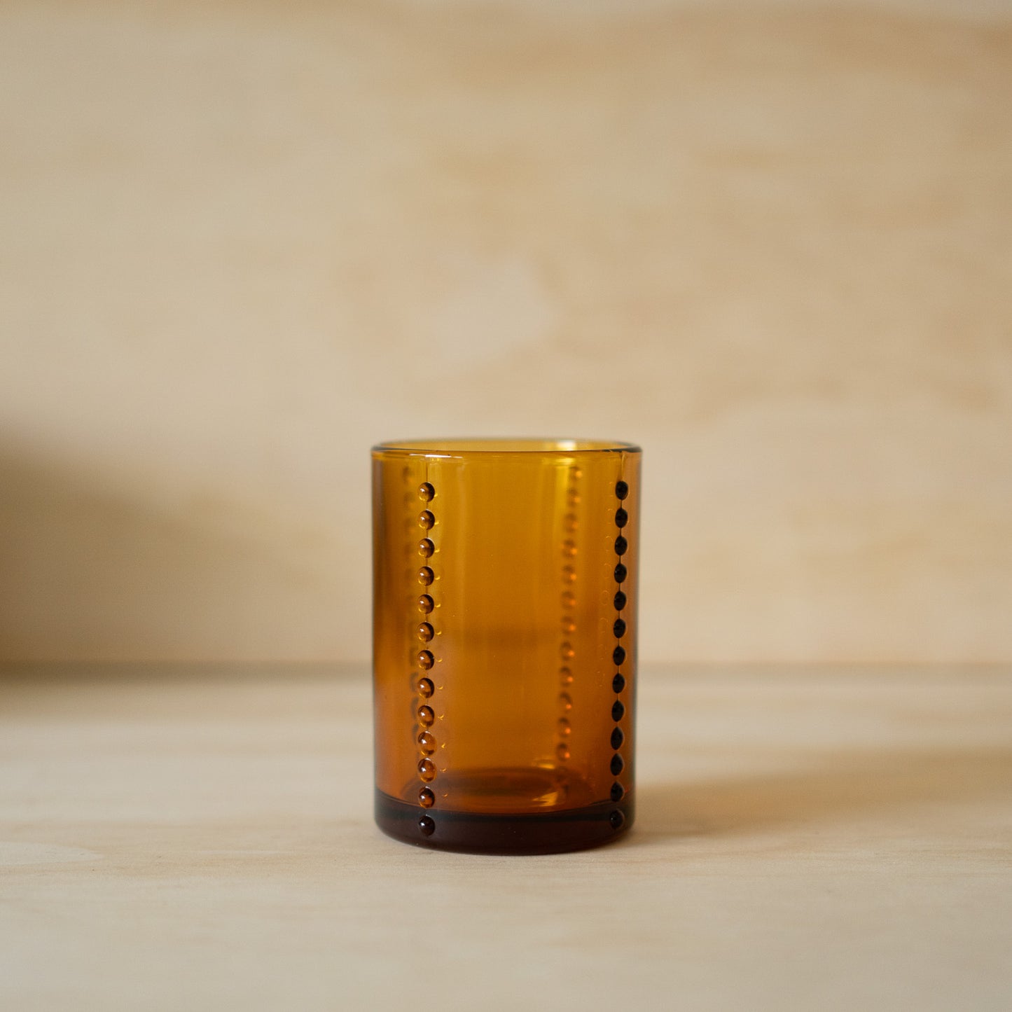 Hirota Glass - Sori Yanagi design Y Glass Tumbler - Amber