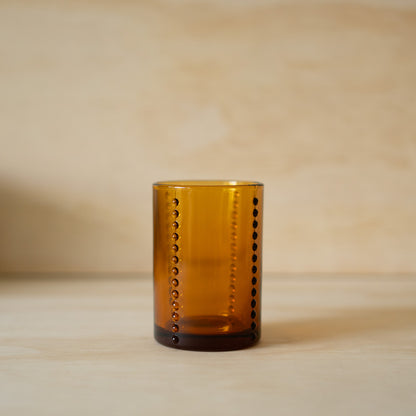 Hirota Glass - Sori Yanagi design Y Glass Tumbler - Amber