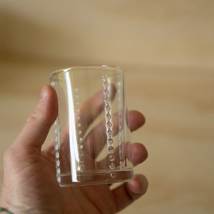 Hirota Glass - Sori Yanagi design Y Glass Tumbler - Clear