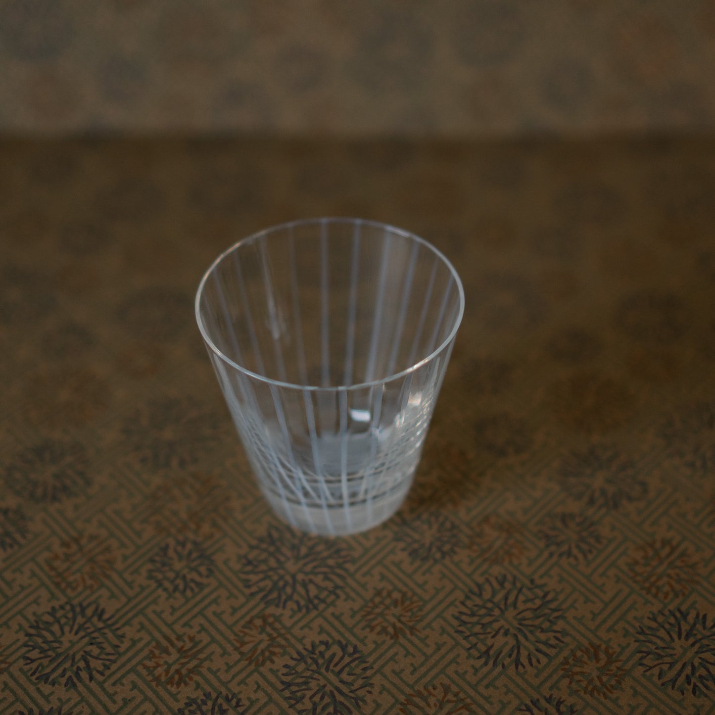 Hirota Glass - Japanese Milk Glass tokusa cup - small