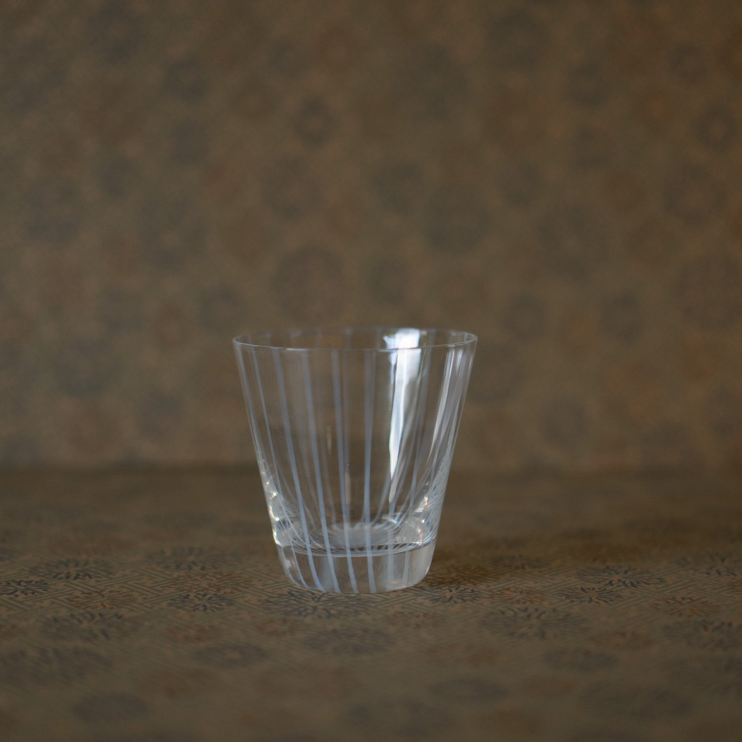 Hirota Glass - Japanese Milk Glass tokusa cup - small