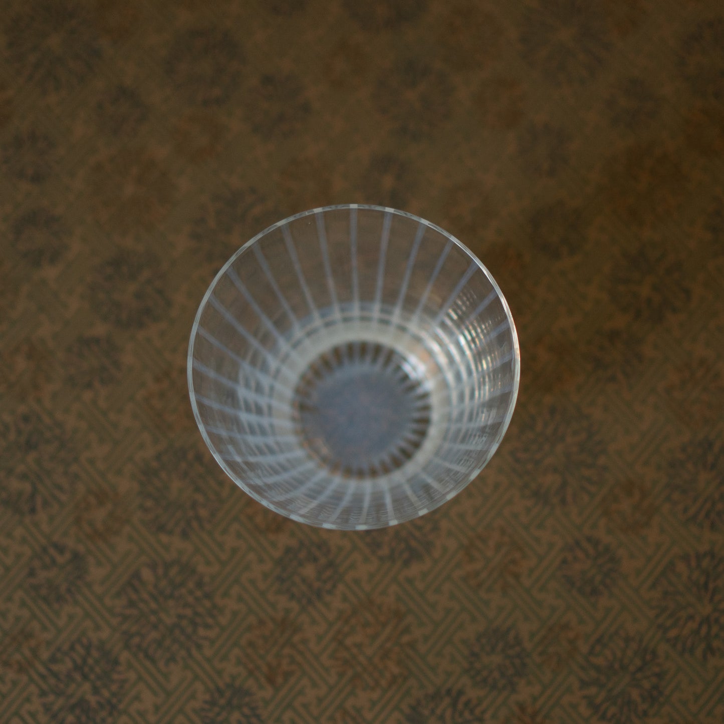 Hirota Glass - Japanese Milk Glass tokusa cup - Large