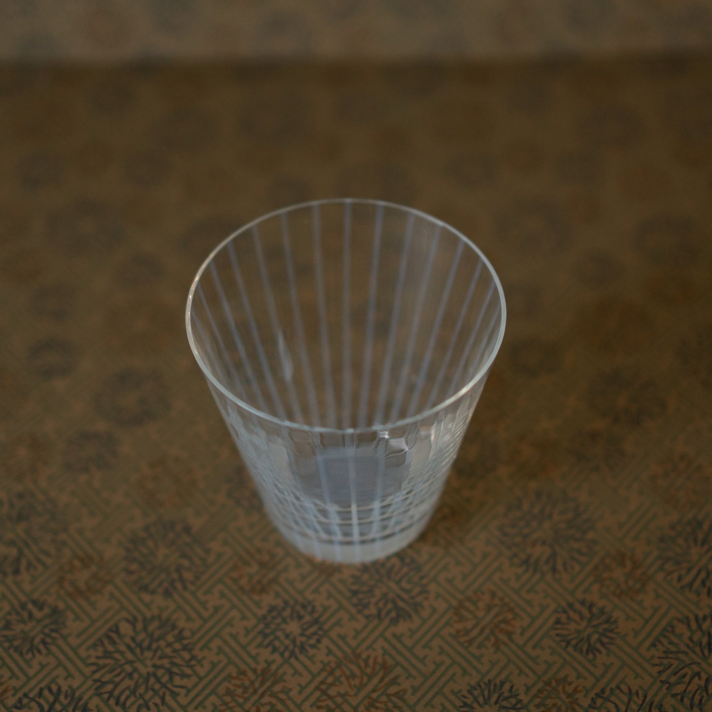 Hirota Glass - Japanese Milk Glass tokusa cup - Large