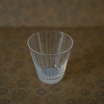 Hirota Glass - Japanese Milk Glass tokusa cup - Large