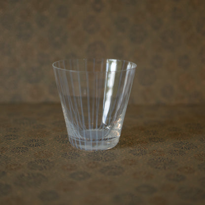 Hirota Glass - Japanese Milk Glass tokusa cup - Large