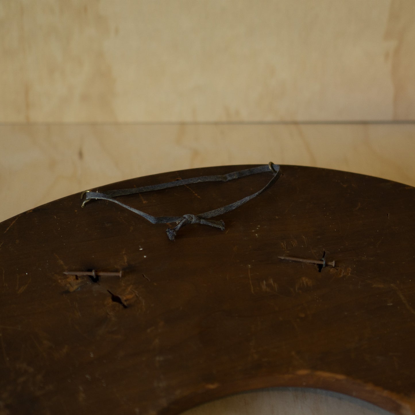 Antique Japanese Showa period Daikoku and Ebisu Plaque