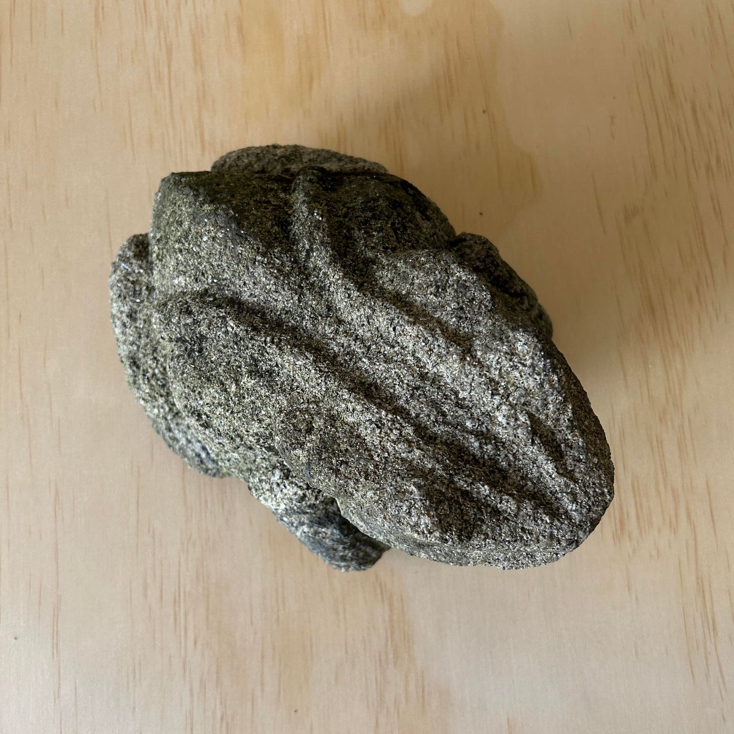 Antique Japanese Stone Frog