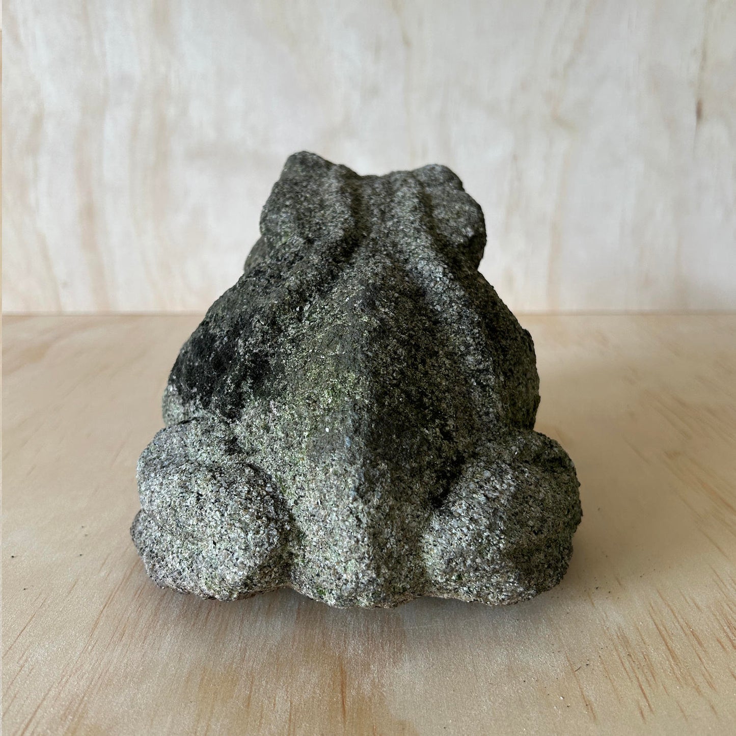 Antique Japanese Stone Frog