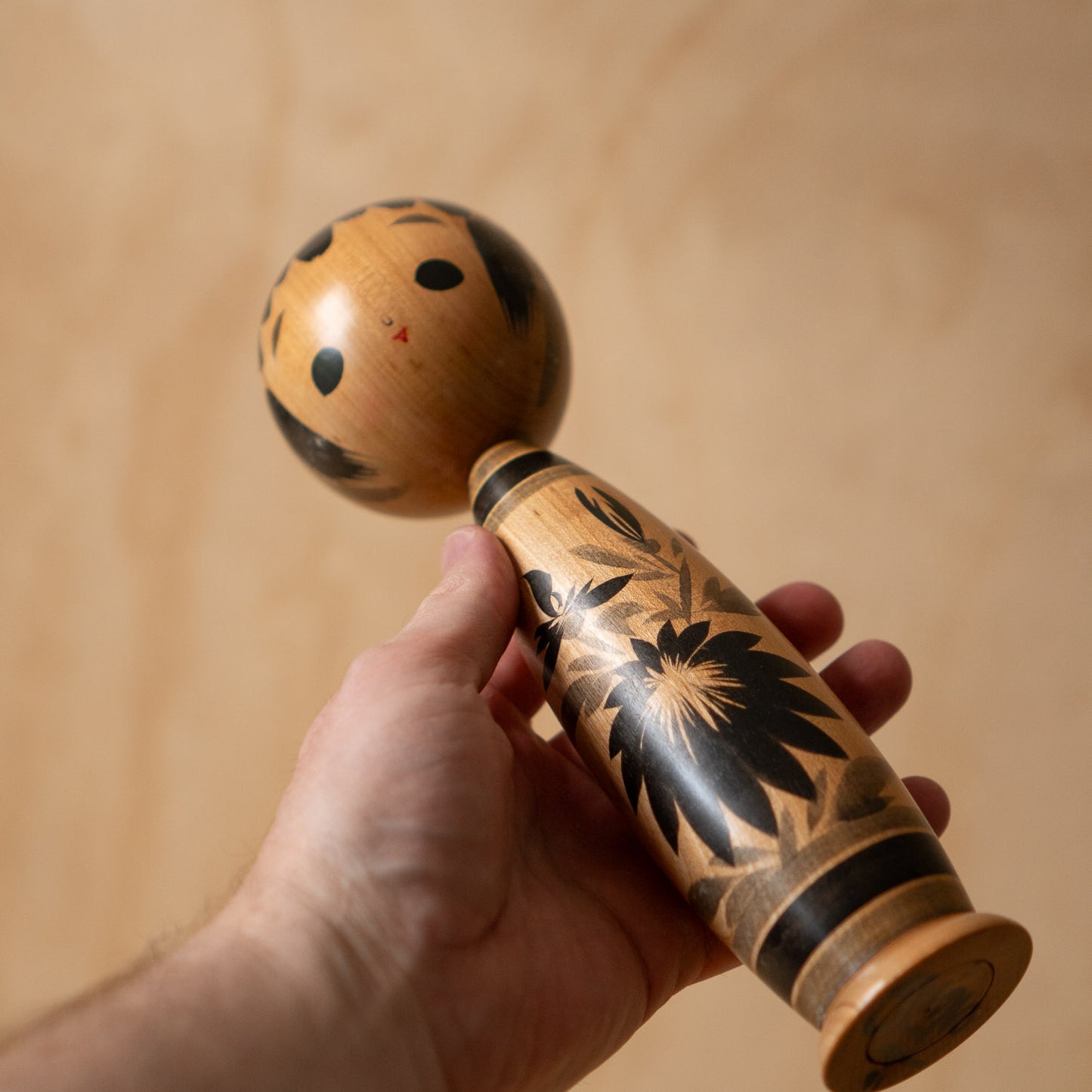 Vintage Japanese Kokeshi Doll - 03