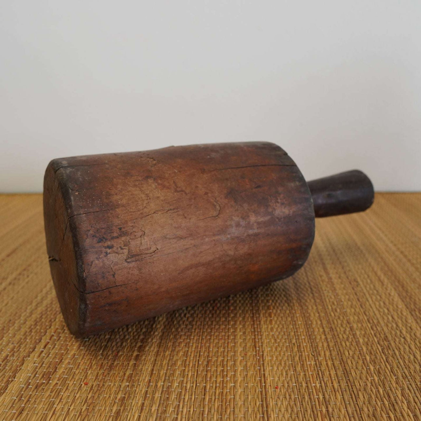 Antique Japanese Wooden Straw Hammer - No. 1