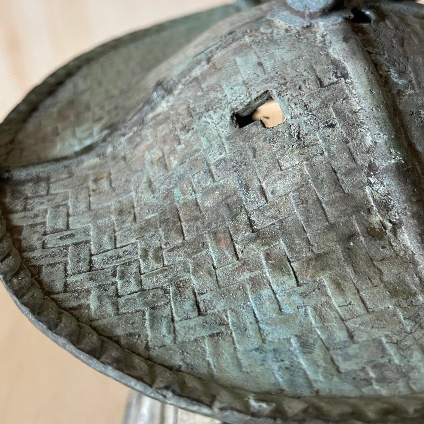 Antique Japanese Bronze Garden Lantern