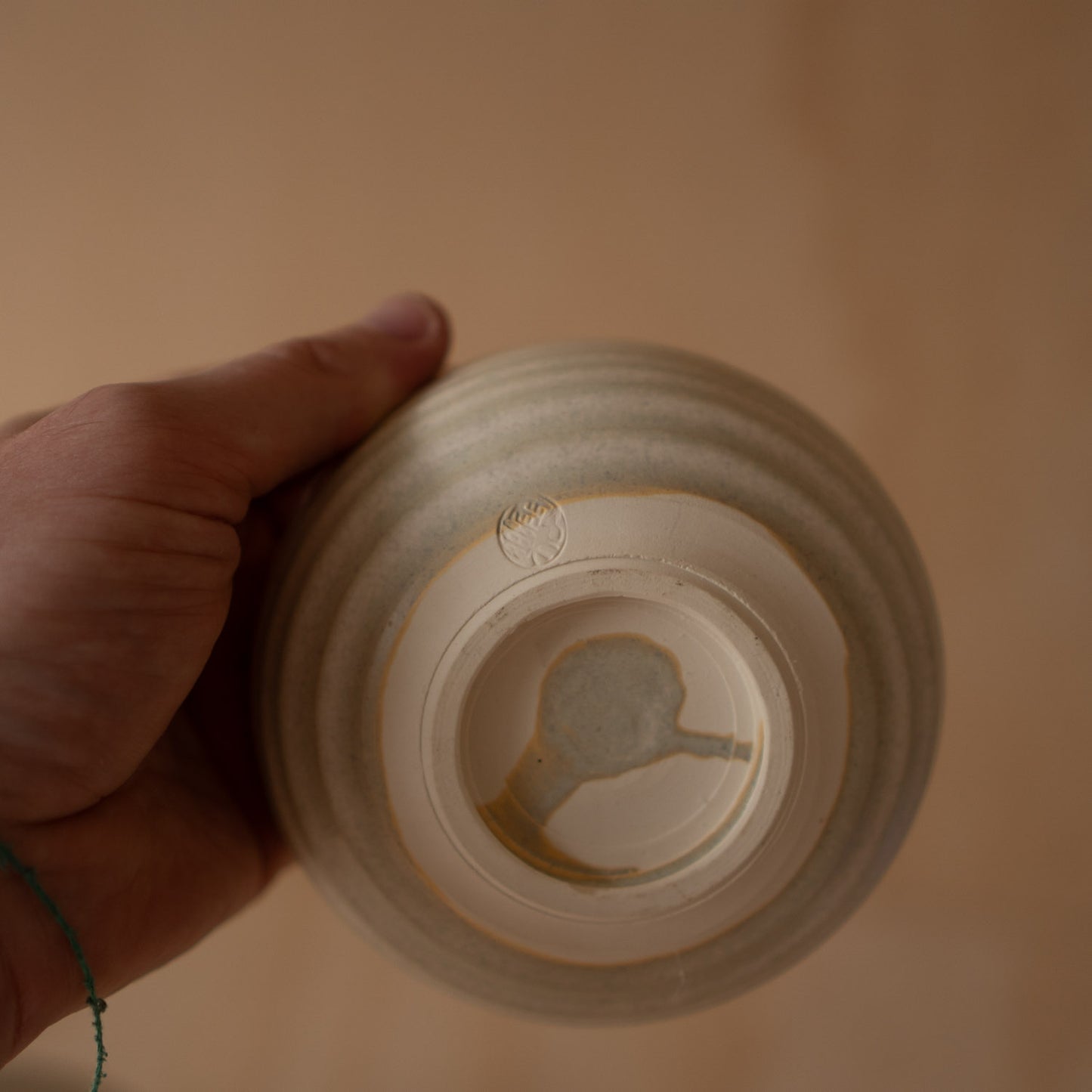 Vintage Mid Century Japanese Bell Shaped Container