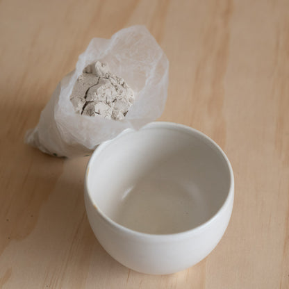 Shoyeido Japan Ceramic Incense Burner with Lid - White