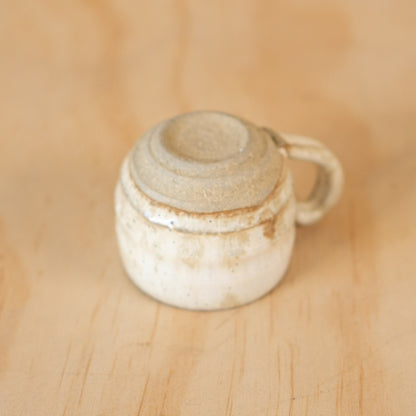 Vintage Japanese Speckled White Shino Tea/Coffee cup